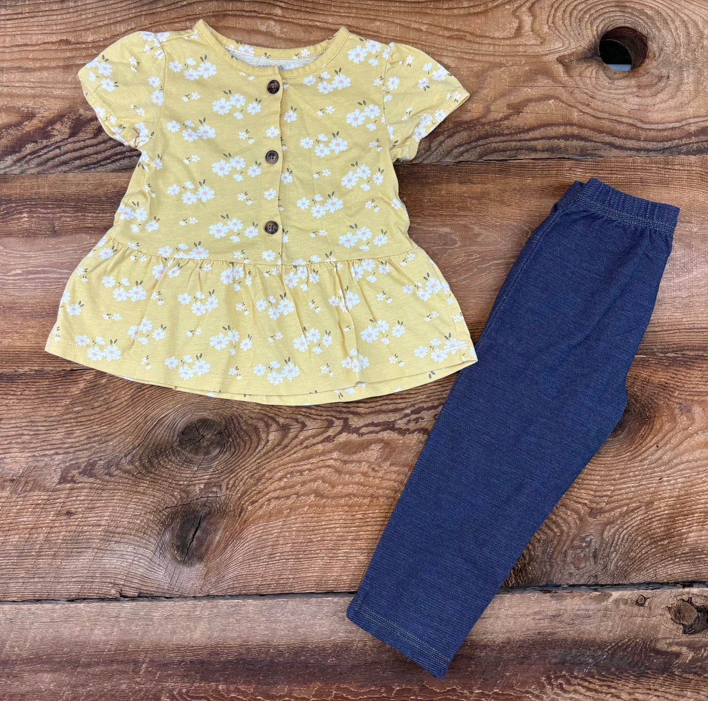 Carter’s 24M Floral Outfit