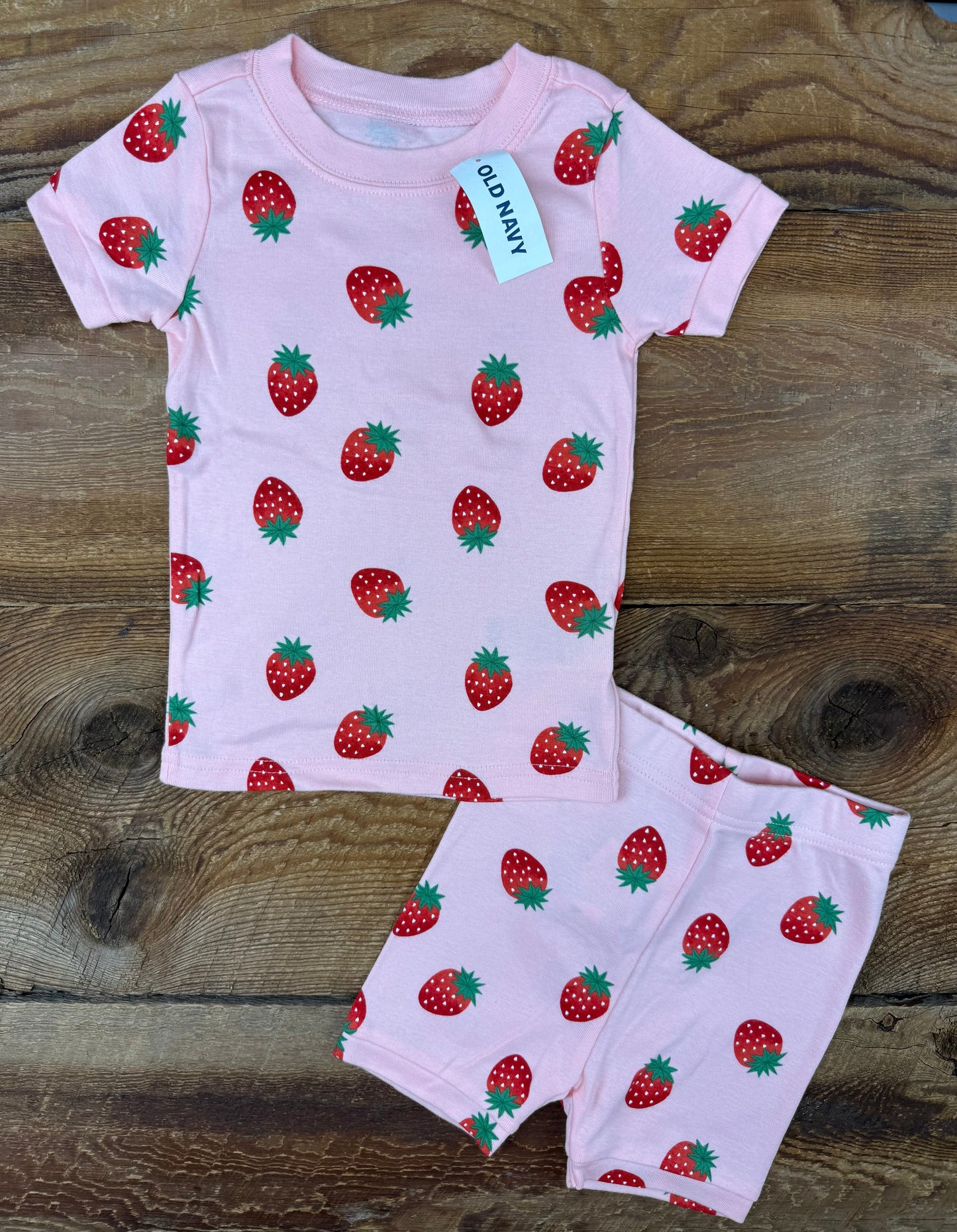 Old Navy 18-24M Strawberry Pajamas
