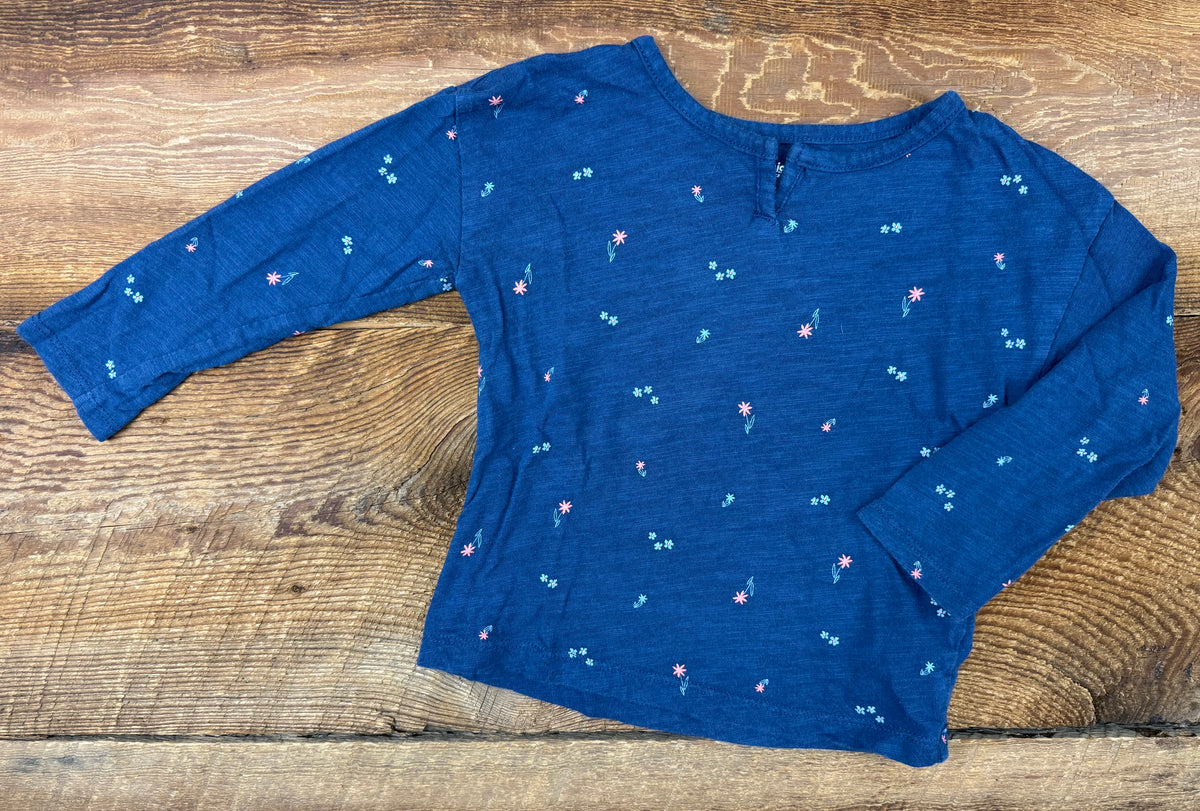 Simple Joys 2T Floral Shirt