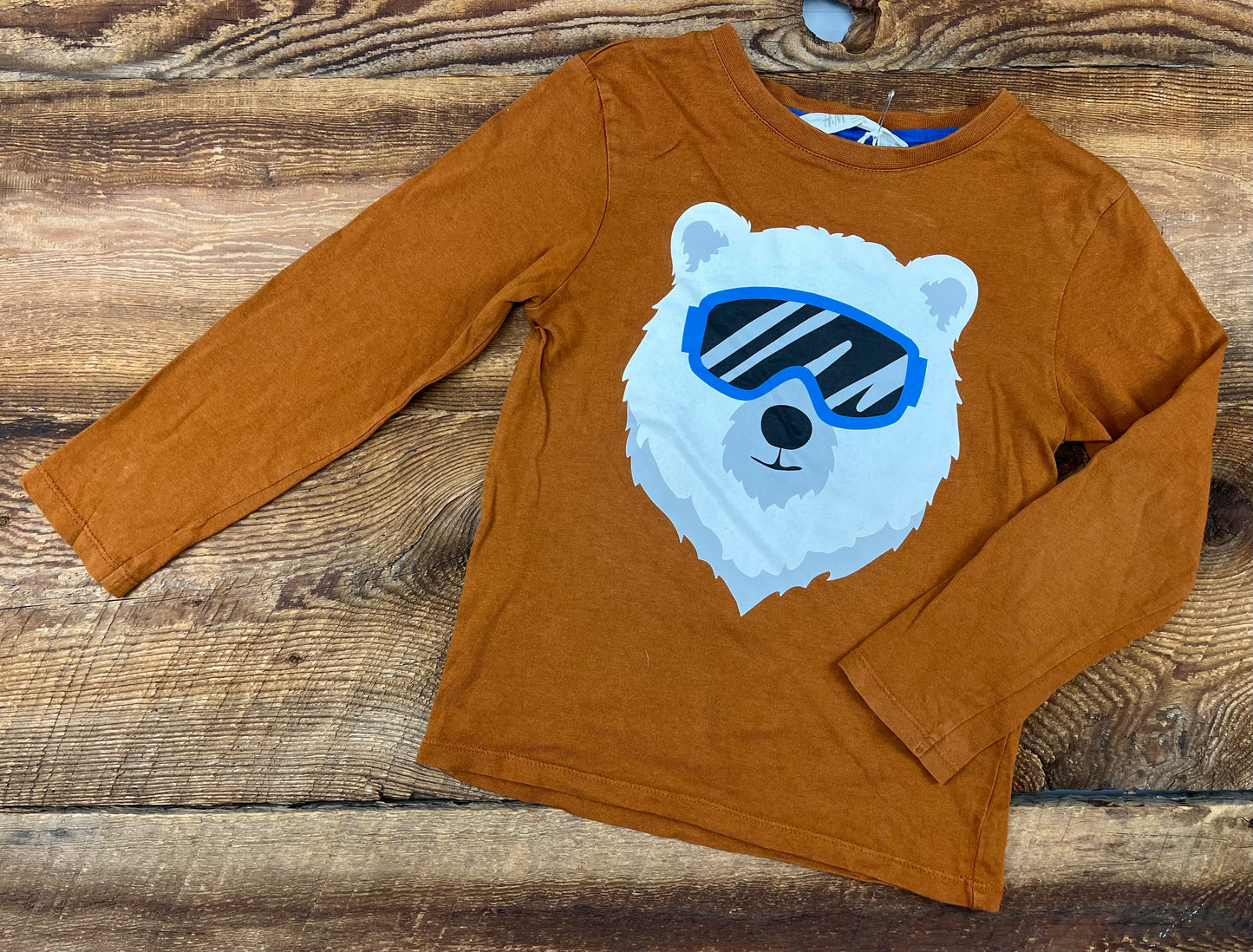 H&M 5T/6 Snow Bear Shirt