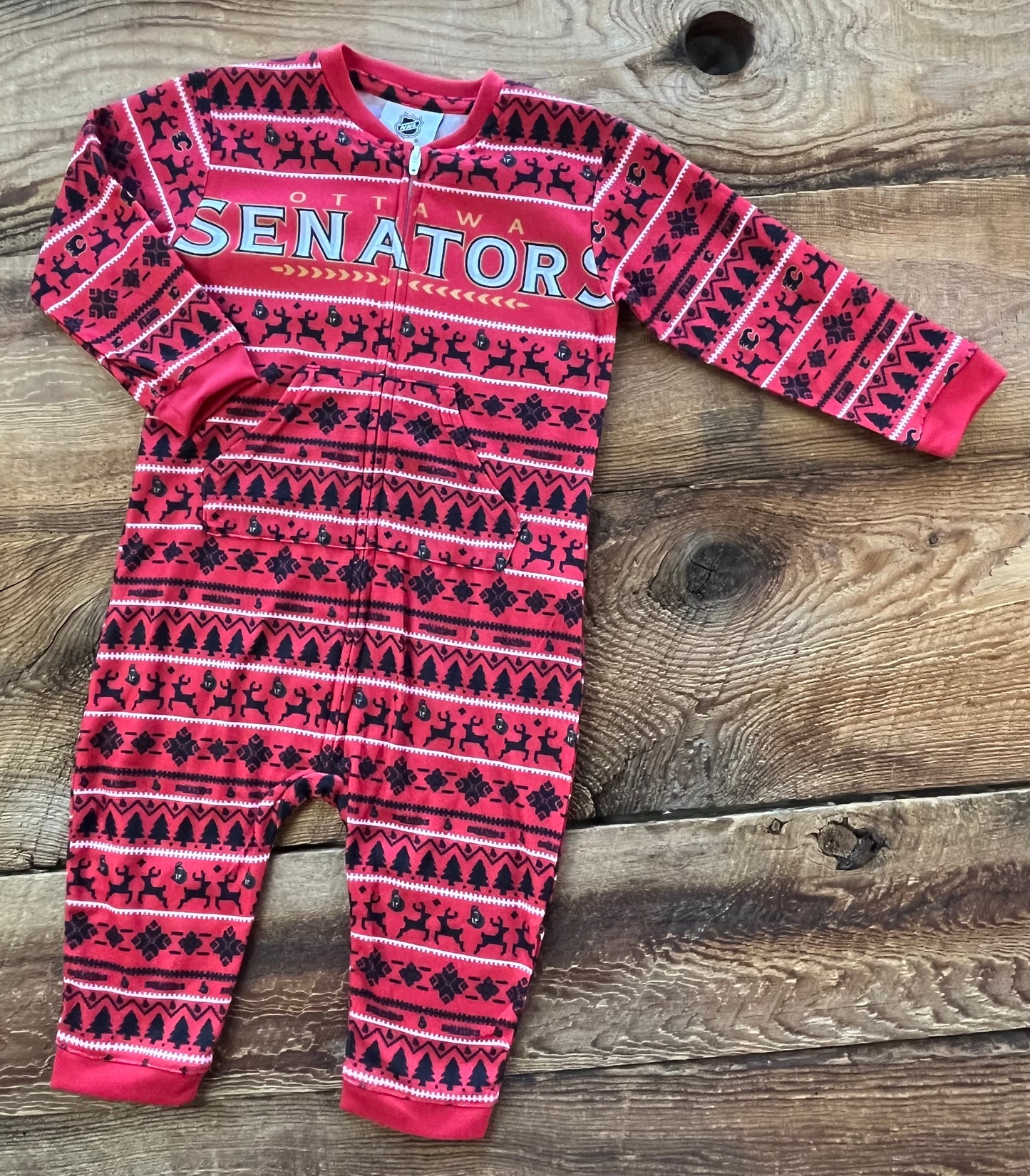 NHL 18M Ottawa Senators Reindeer Sleeper