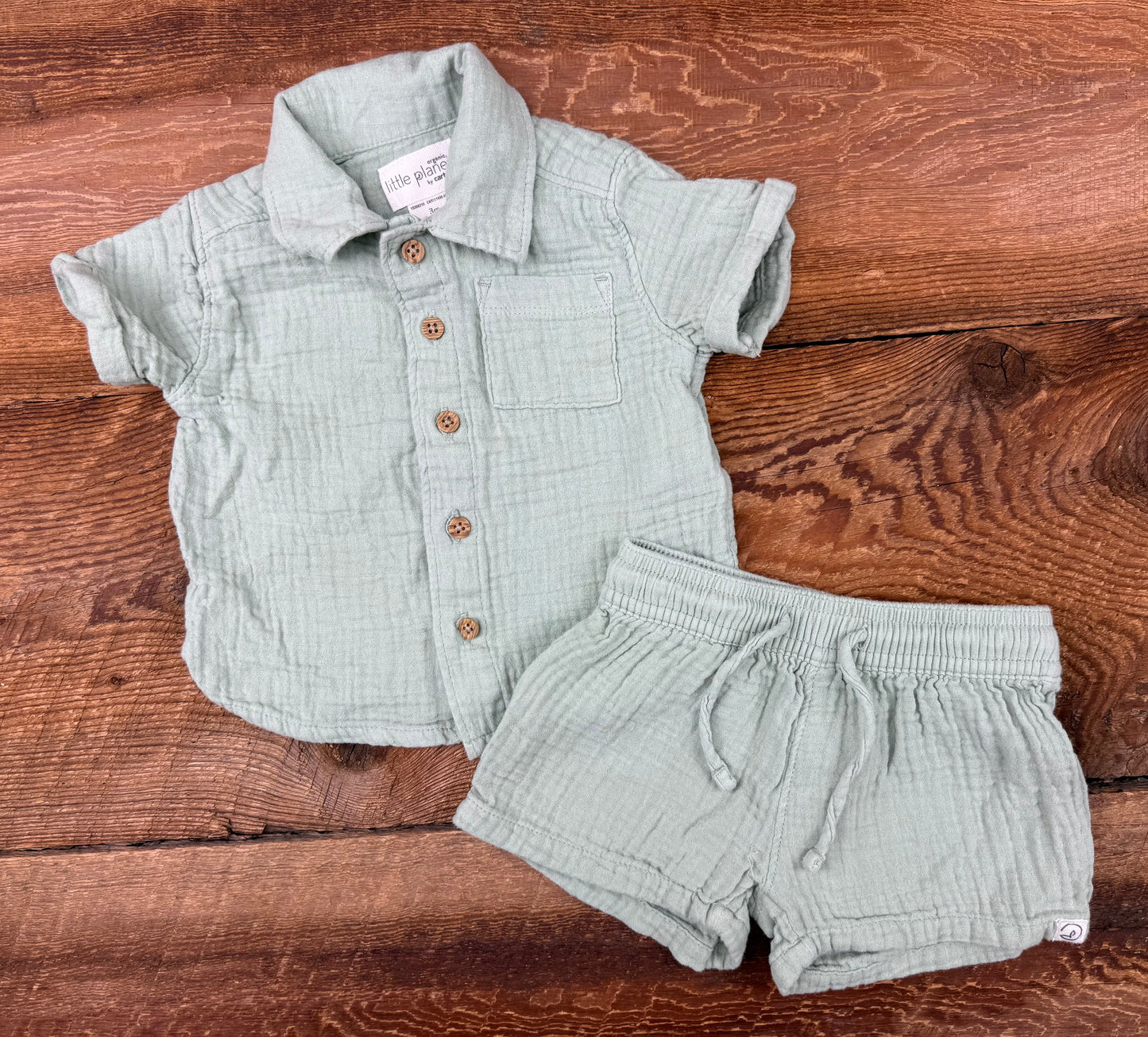 Little Planet 3M Muslin Outfit