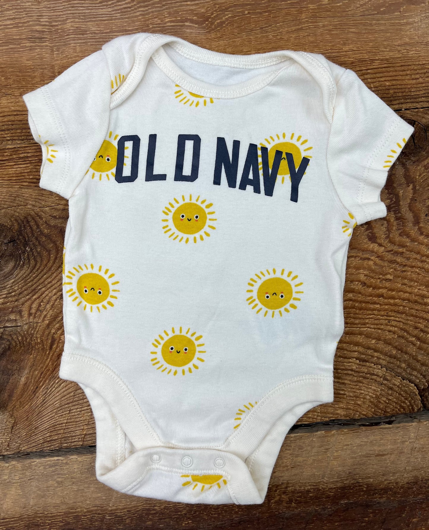 Old Navy 0-3M Sunshine Onesie