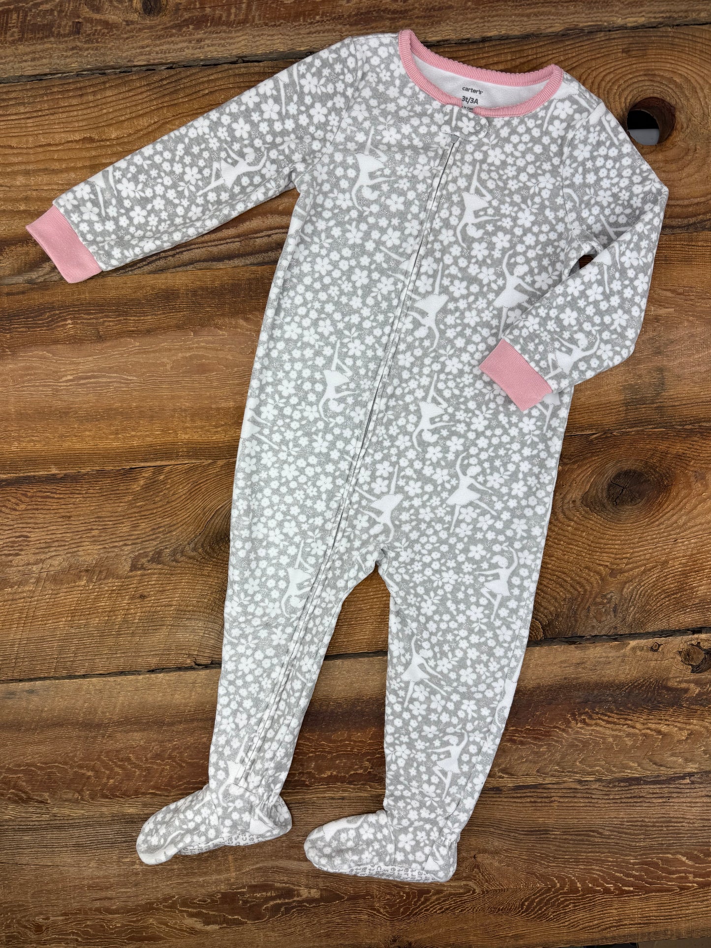 Carter’s 3T Flannel Ballerina Sleeper