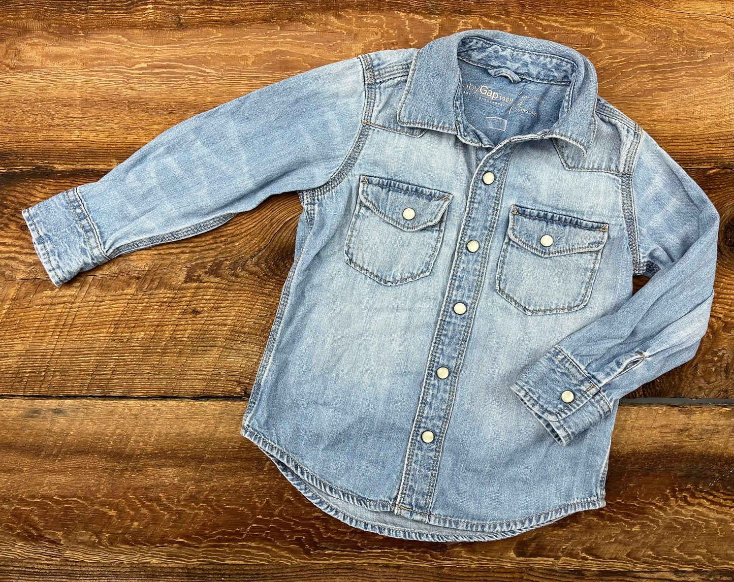 Gap 4T Jean Shirt