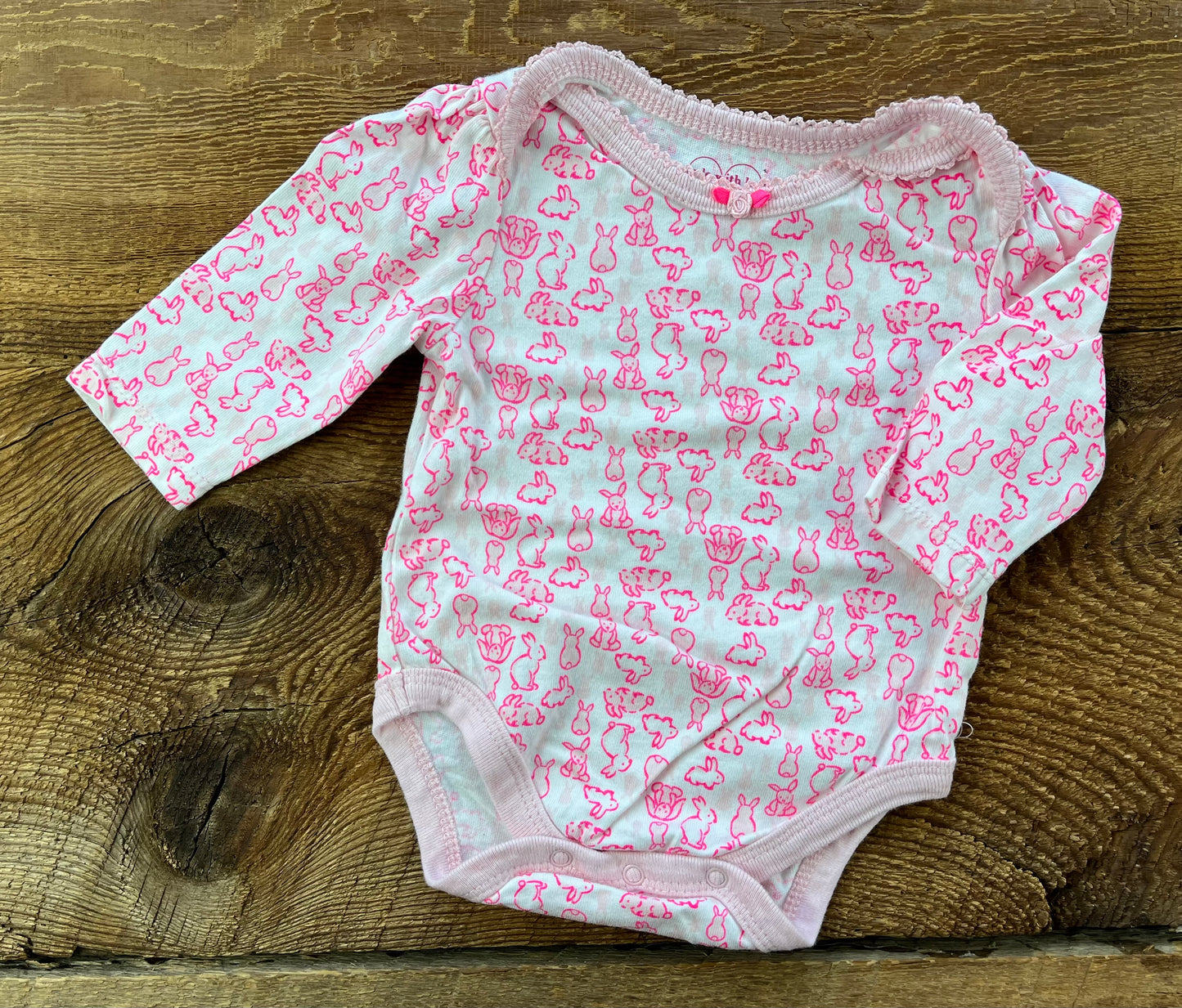 The Children’s Place 0-3M Bunny Onesie