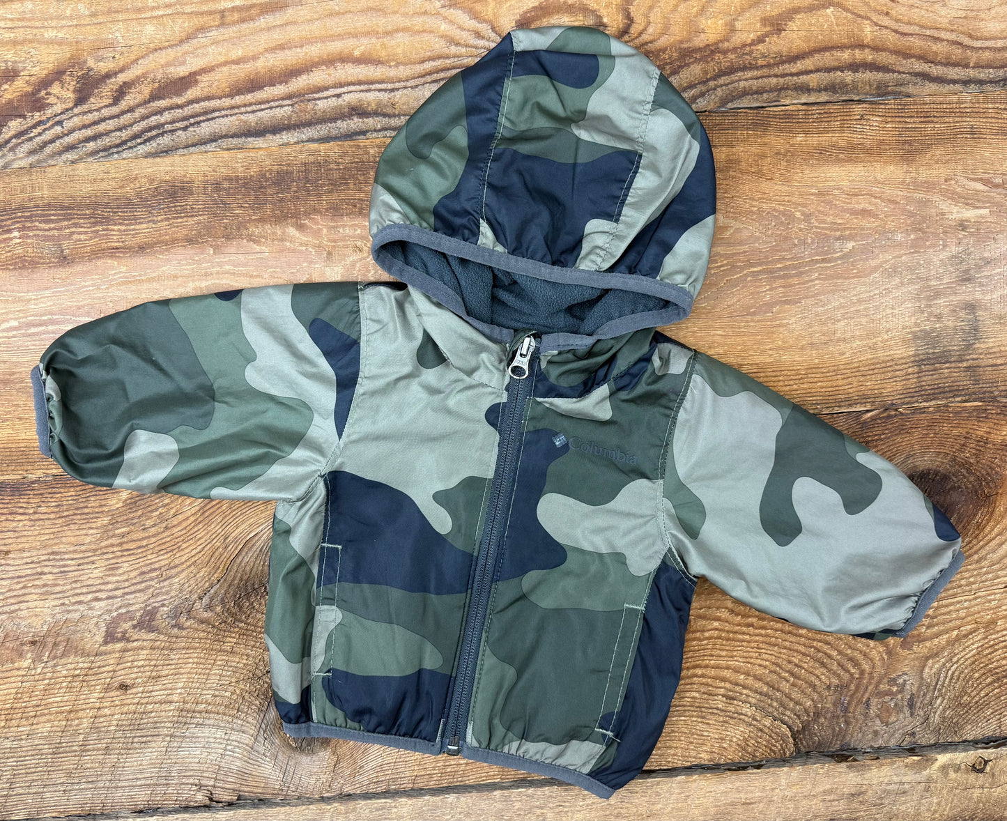 Columbia 0-3M Camo Lined Jacket