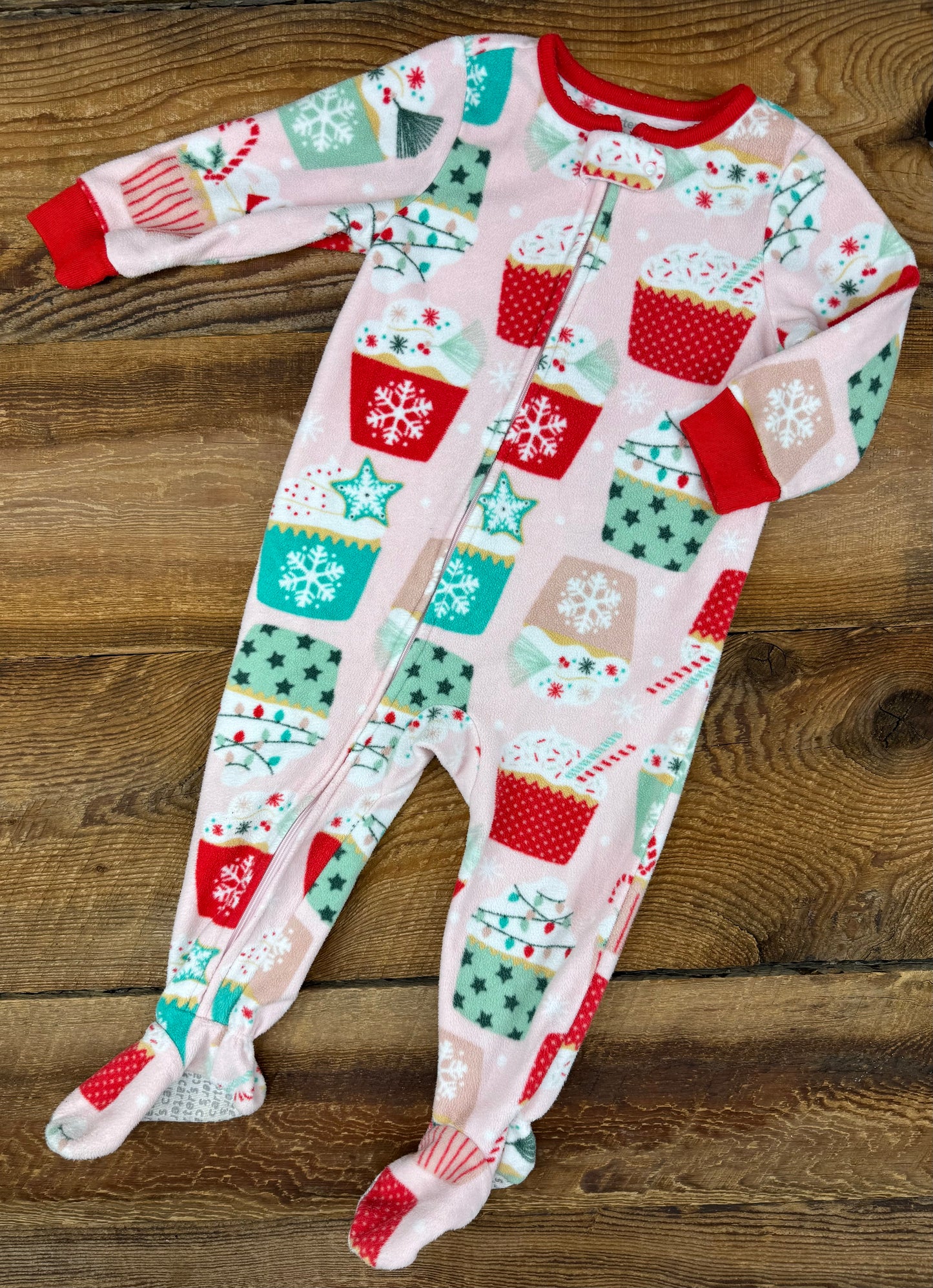 Carter’s 18M Fleece Holiday Sweets Sleeper