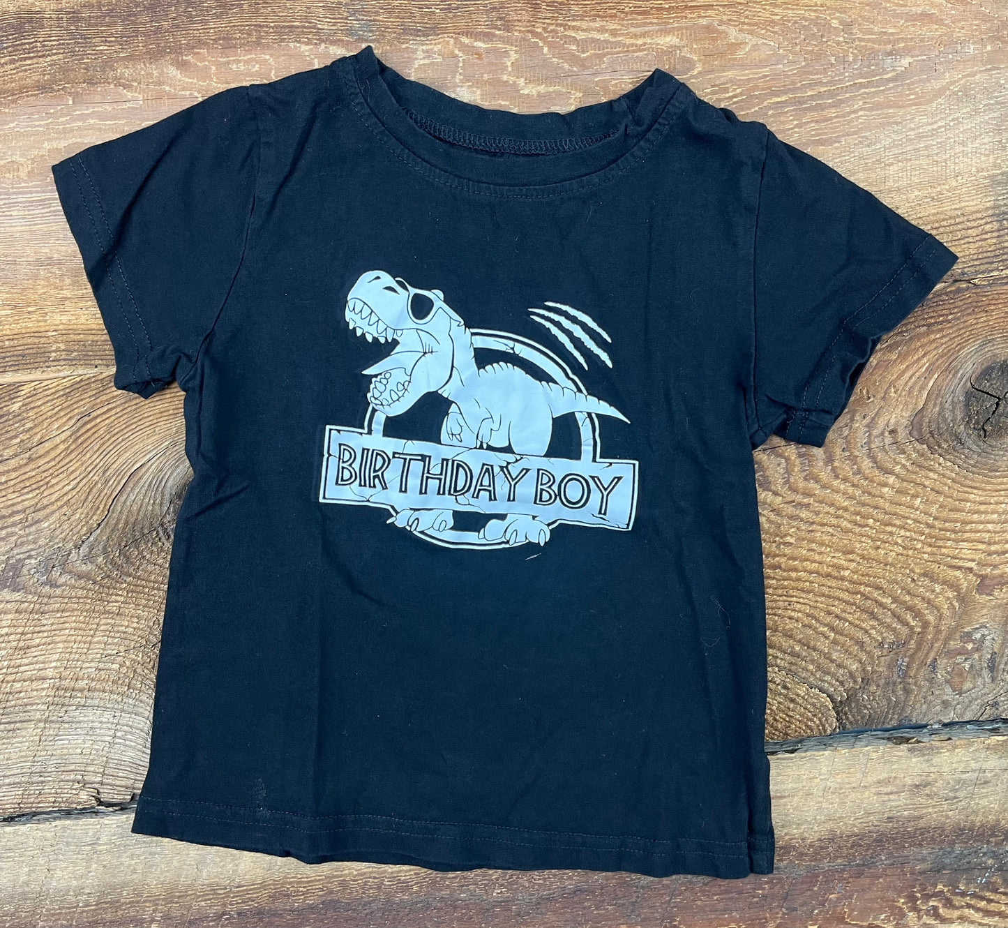 2T Birthday Boy Dino Tee