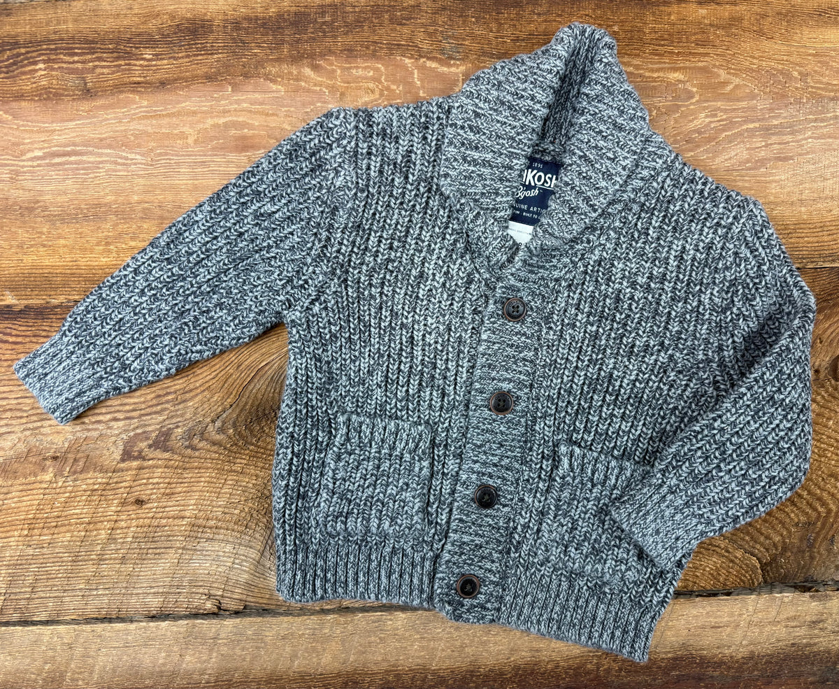 Oshkosh 12-18M Knit Cardigan Sweater
