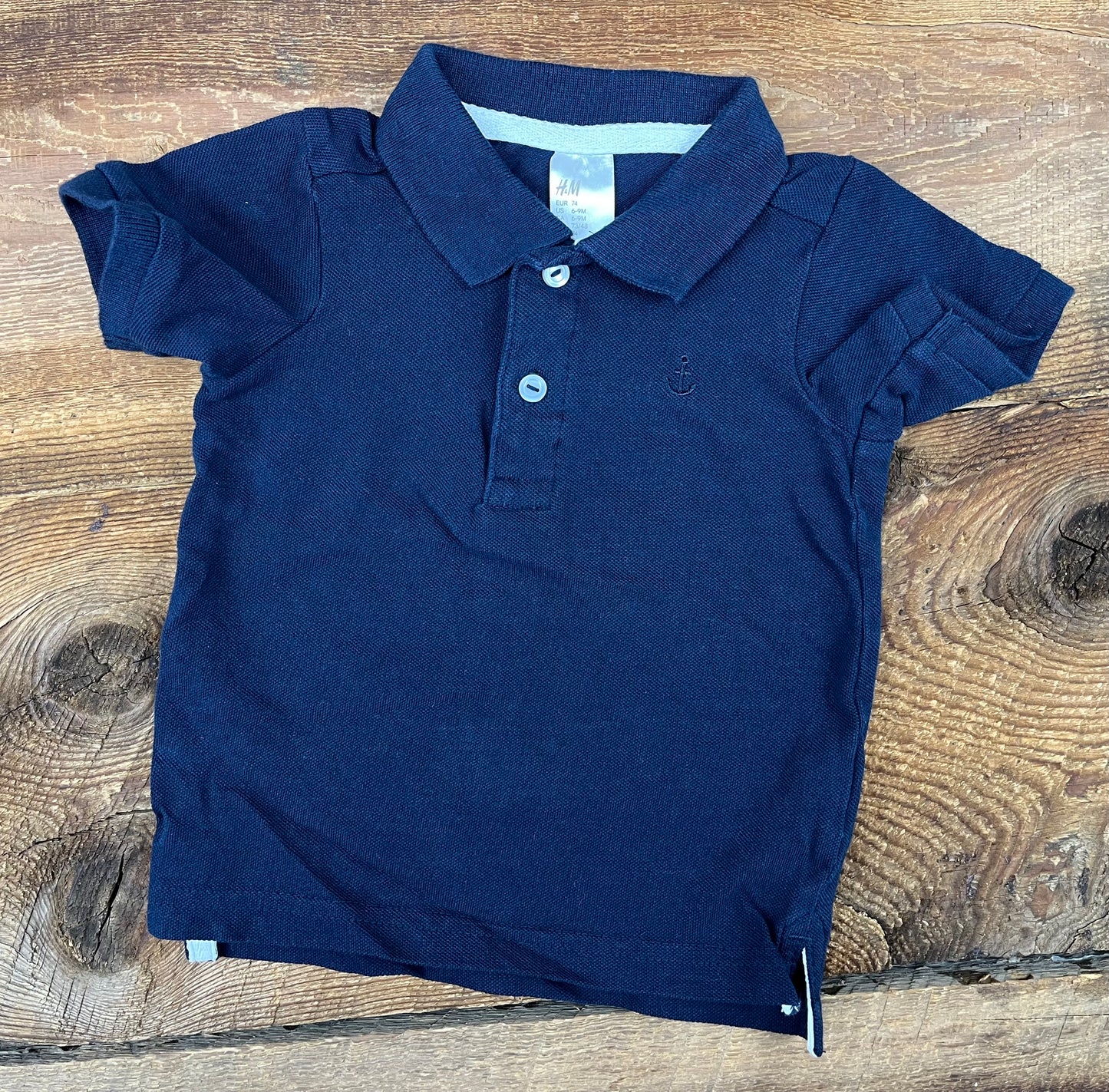 H&M 6-9M Polo Tee
