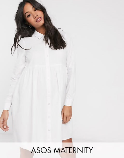 ASOS Maternity US 4 Button up Dress