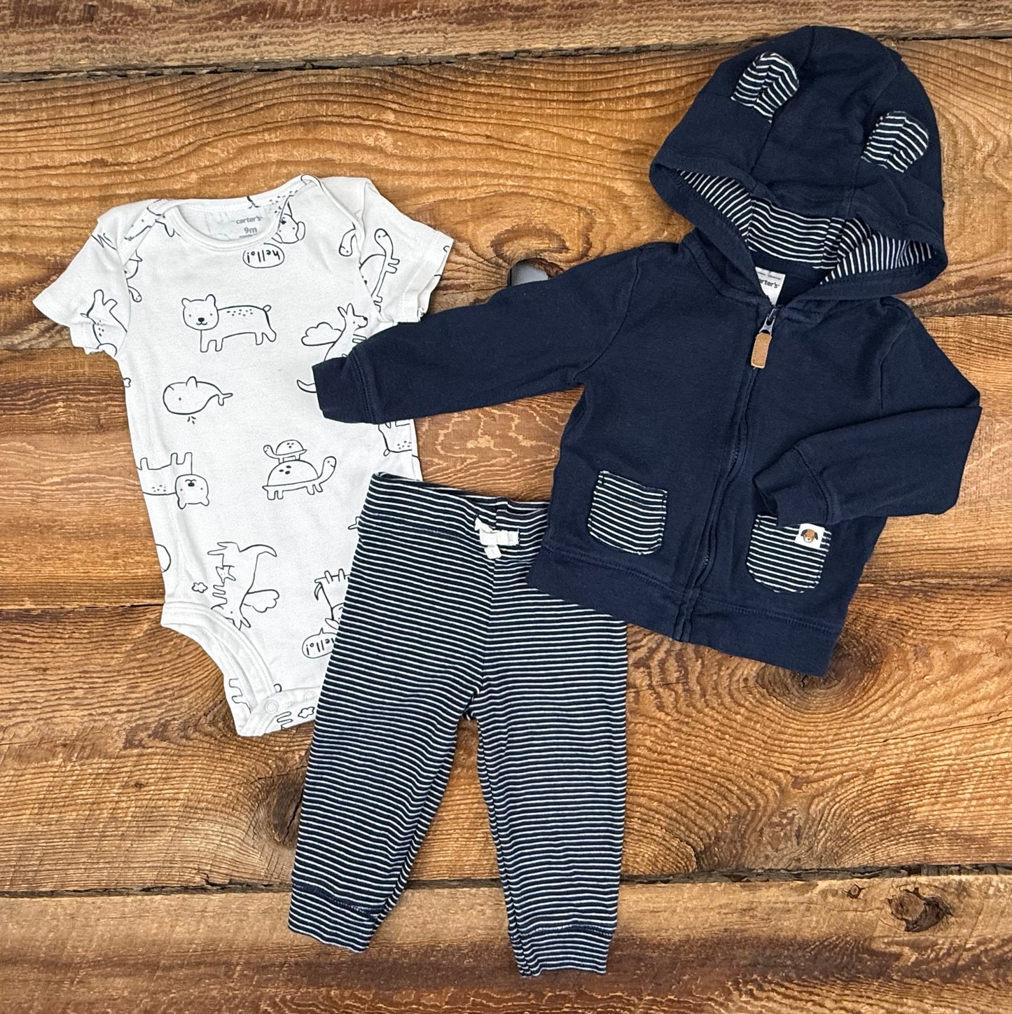 Carter’s 9M Striped Outfit