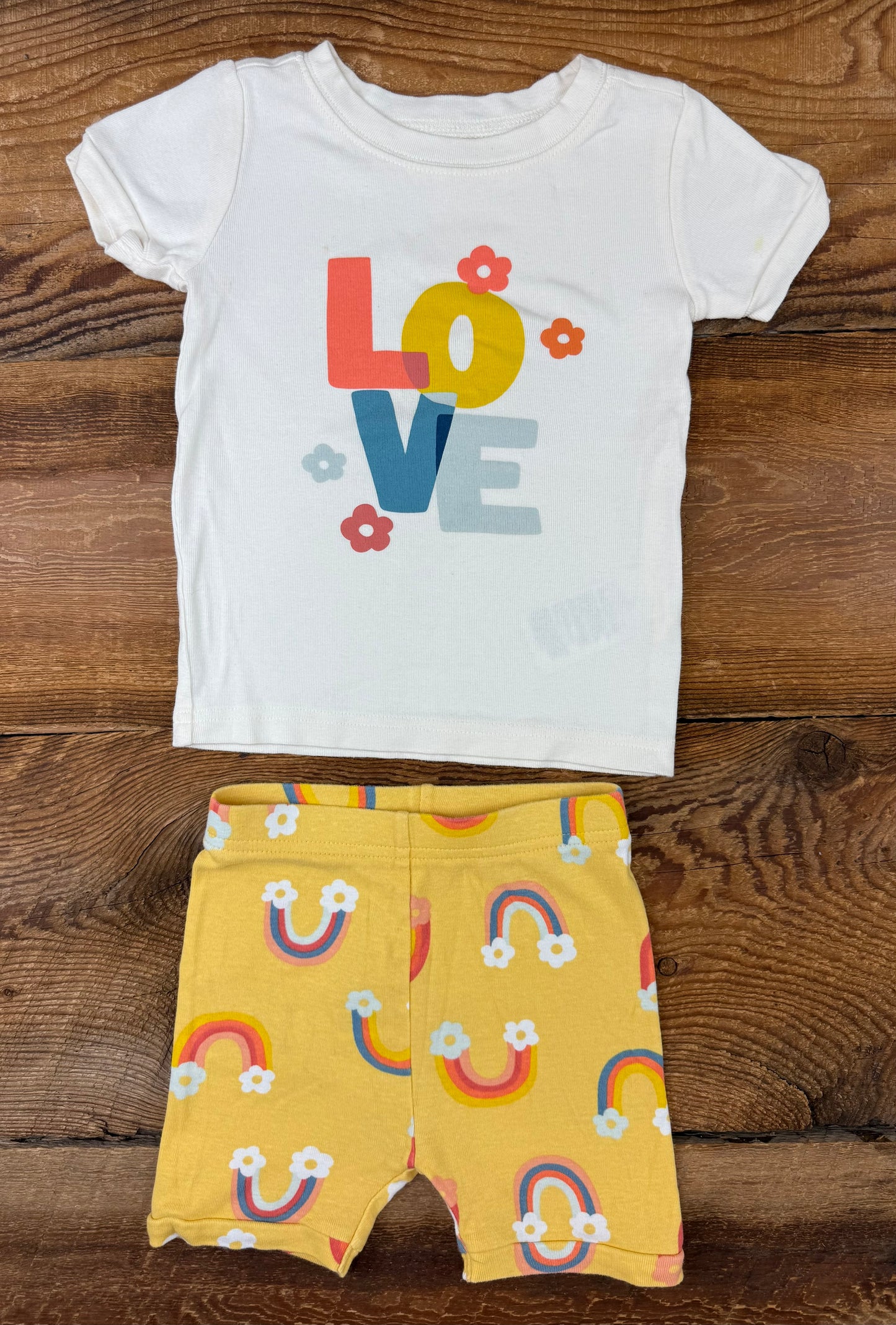 Old Navy 2T Love Pajamas