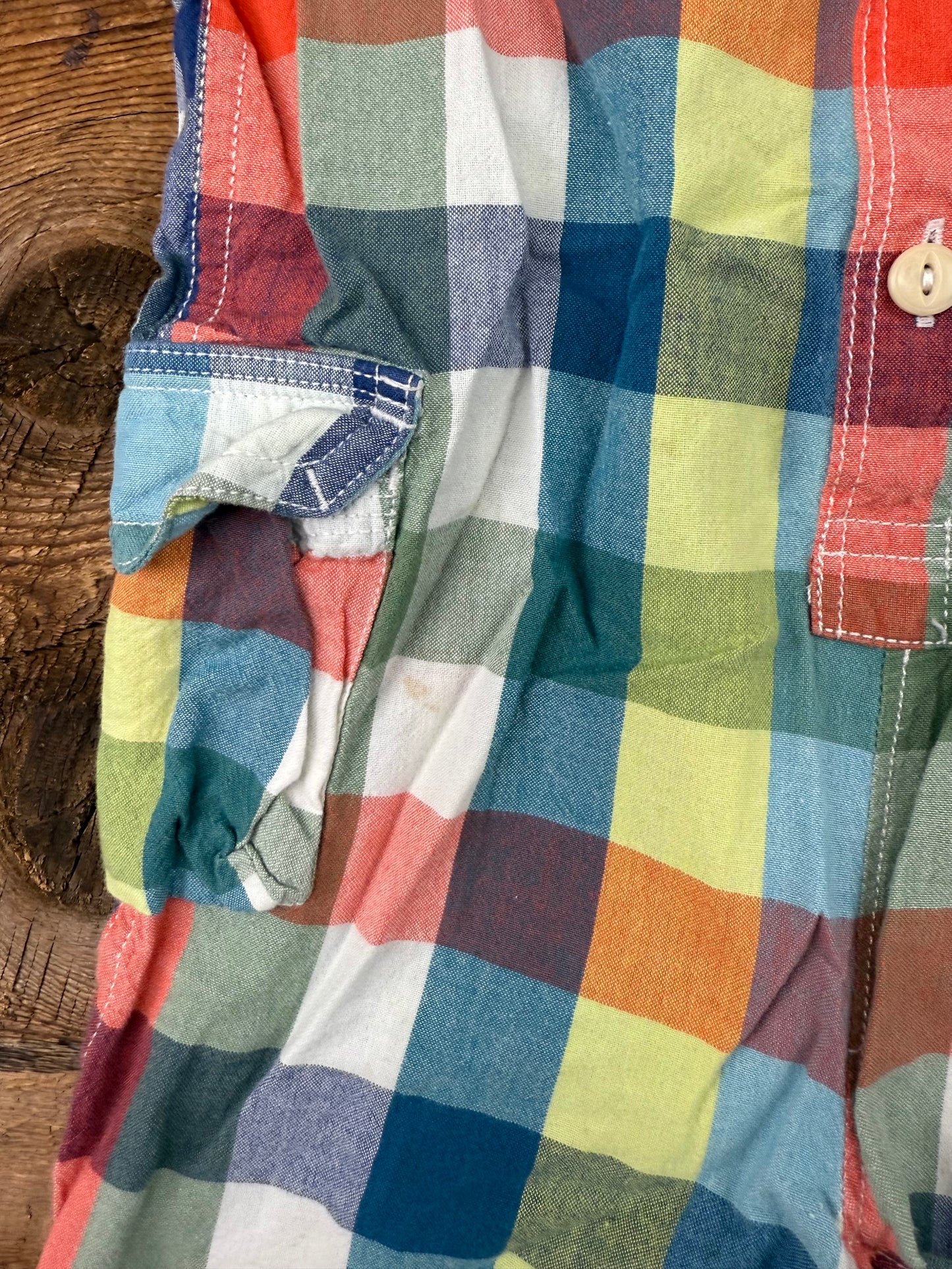 Gap 18-24M Plaid Romper