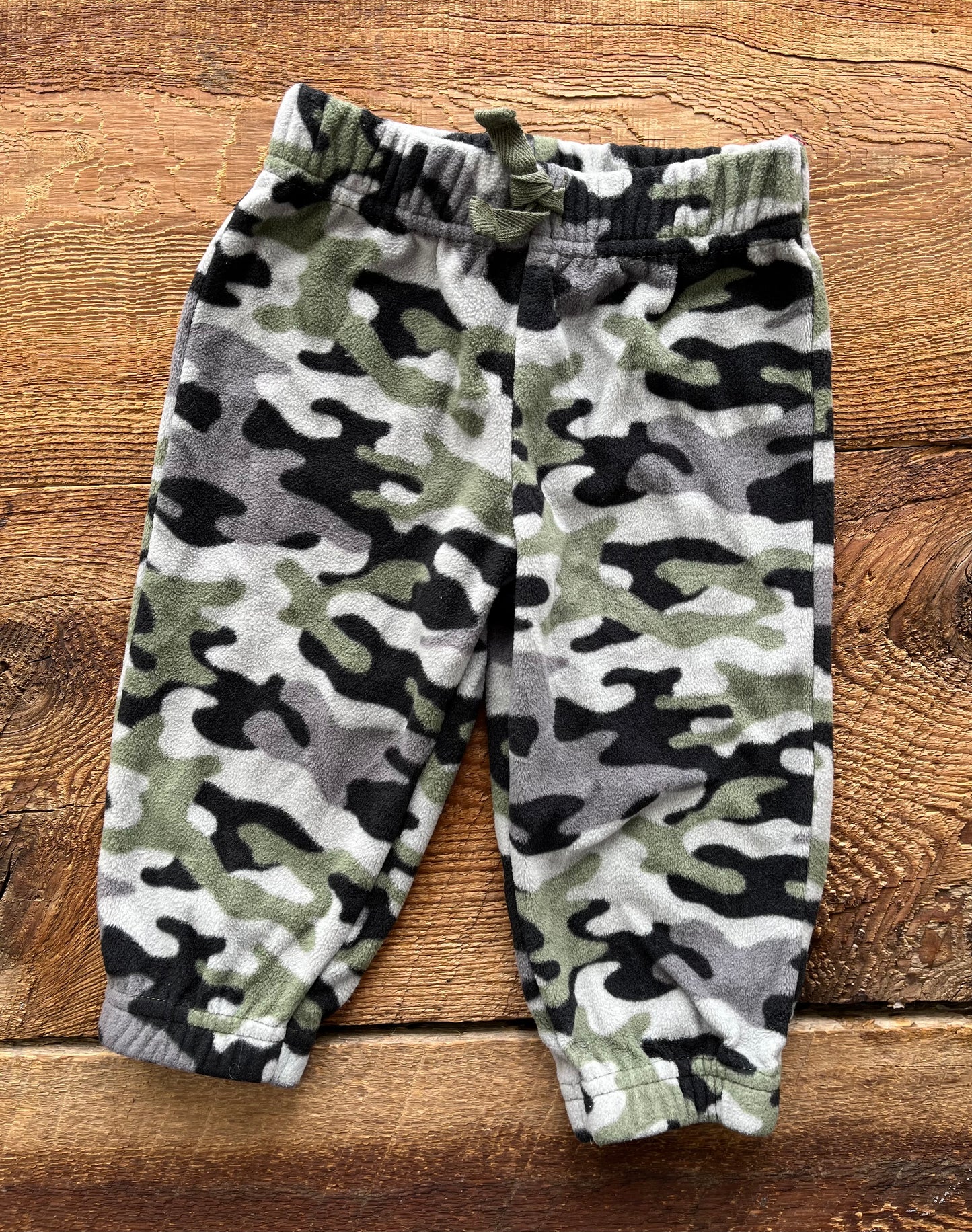 Child of Mine 6-9M Fleece Camo Pant