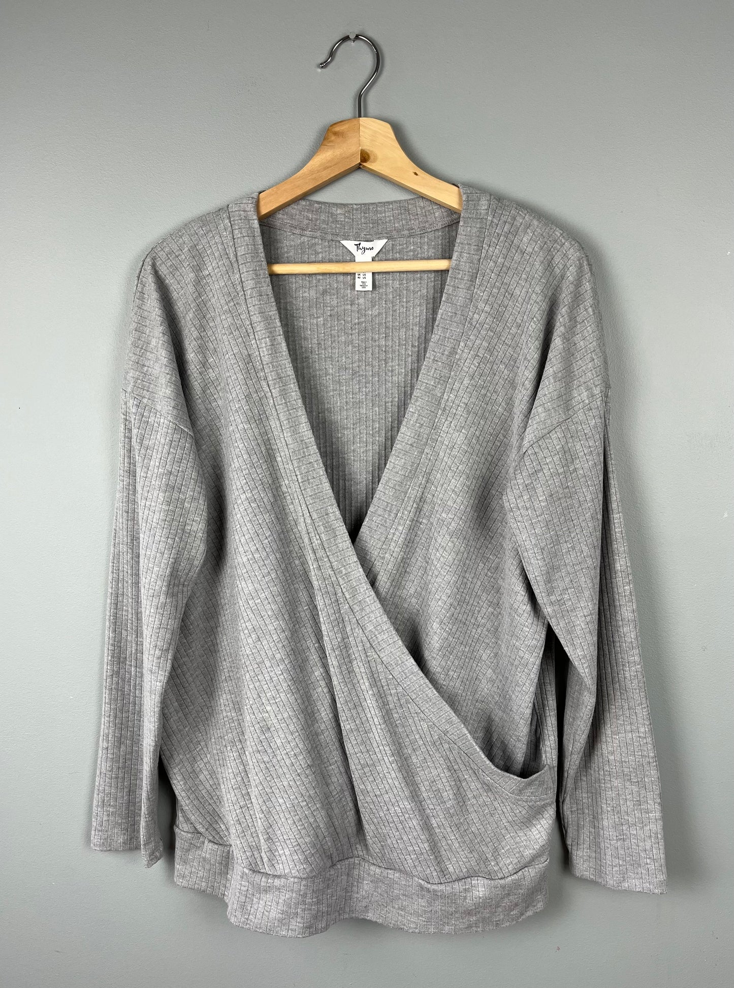 Thyme Large Nursing Ribbed Shirt