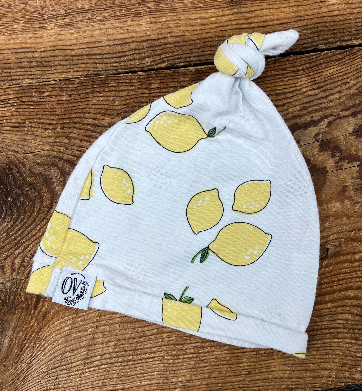 OVer Company 0-3M Lemon Hat
