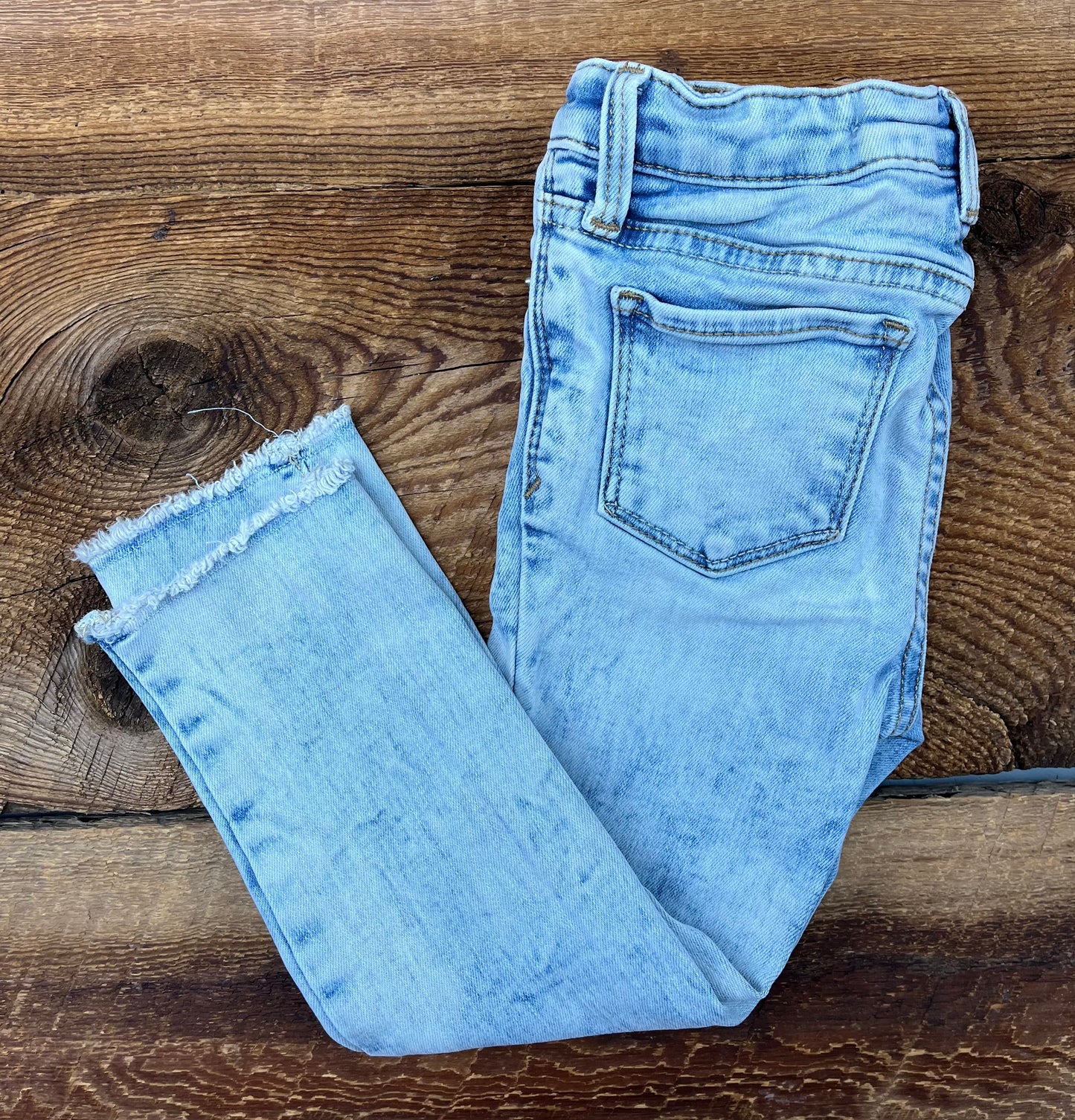 Gap 4T Frayed Skinny Jean