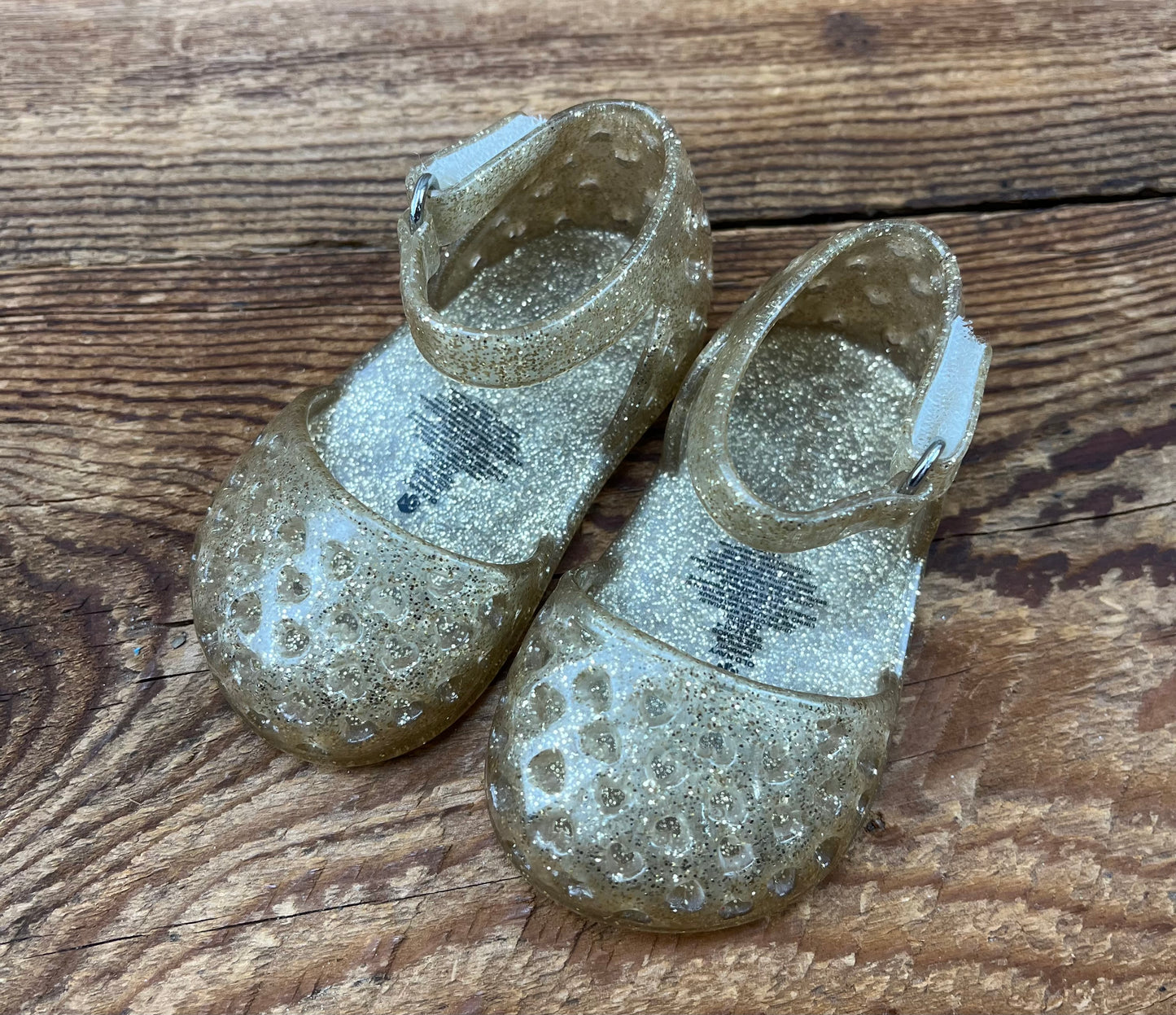 Old Navy 0-3M Sparkle Jelly Shoe