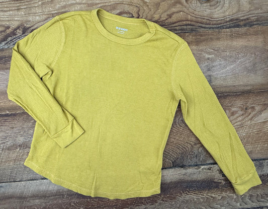 Old Navy Large 10-12Y Waffle Shirt