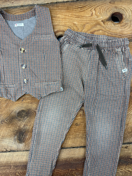 Noppies 6-7Y Plaid Suit