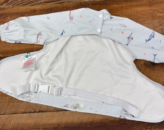 Neferland Waterproof long Sleeve Whale Bib