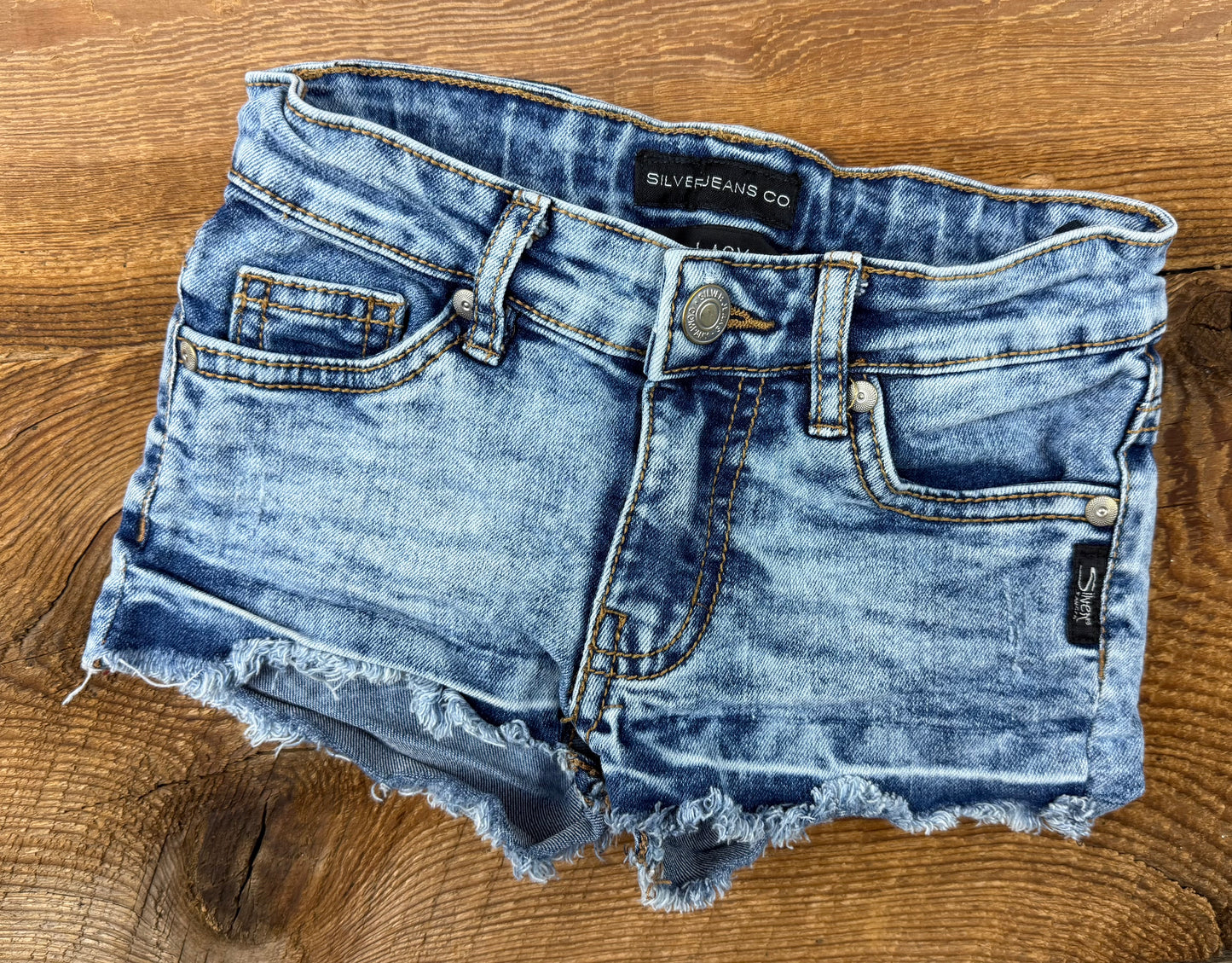 Silverjeans Co 4T Lacy Jean Short