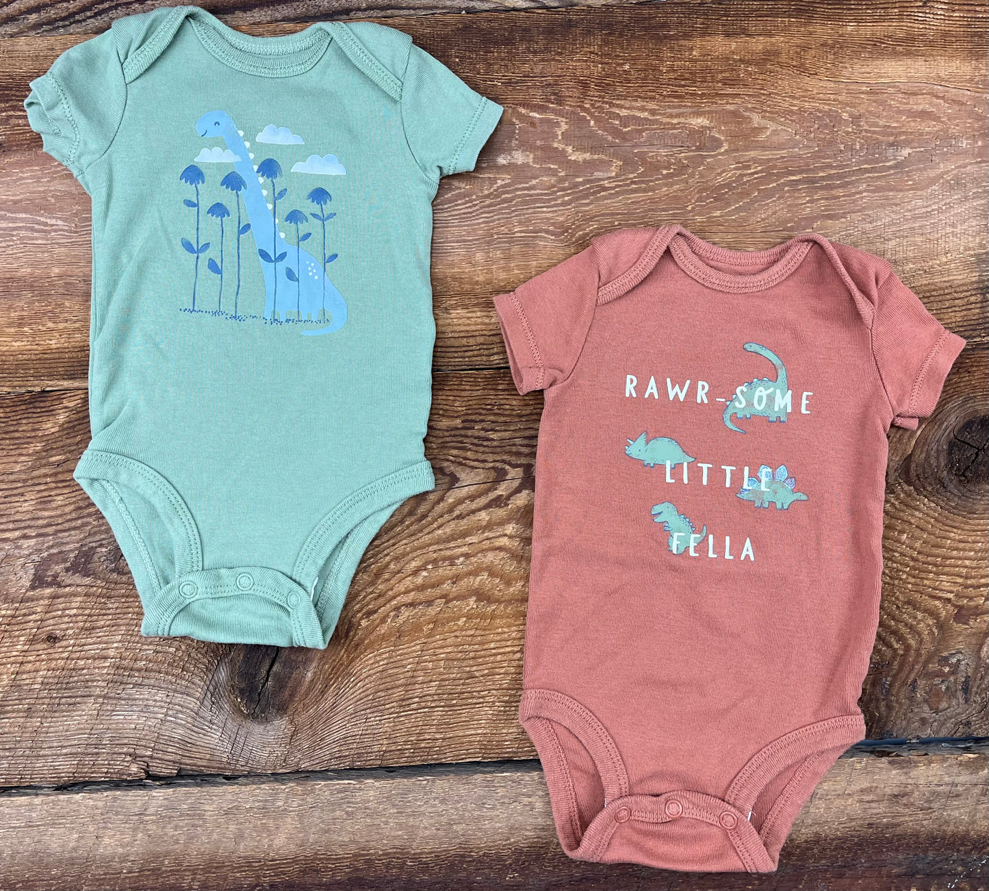 Carter’s 3M Dino Onesies