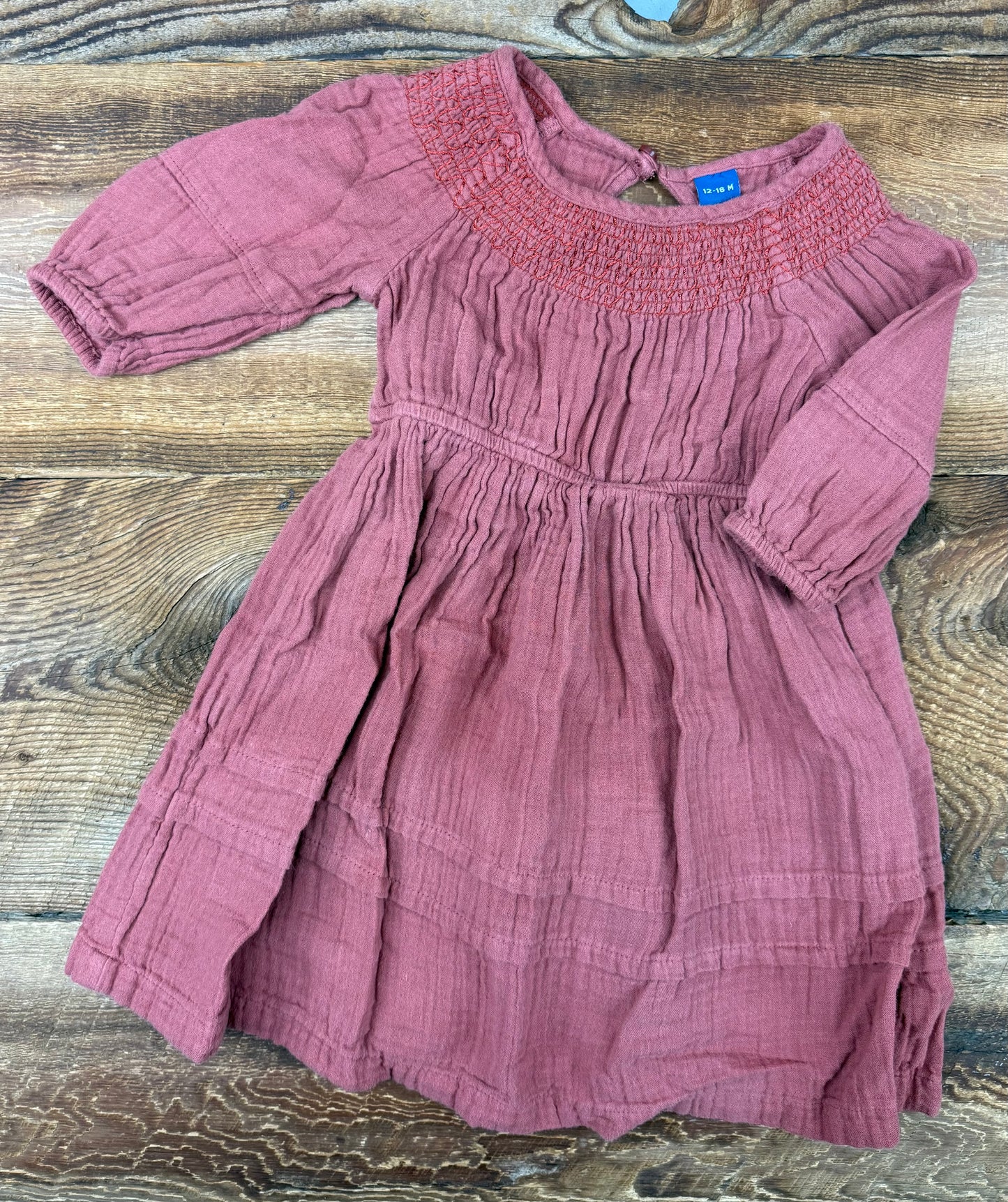 Old Navy 12-18M Muslin Dress