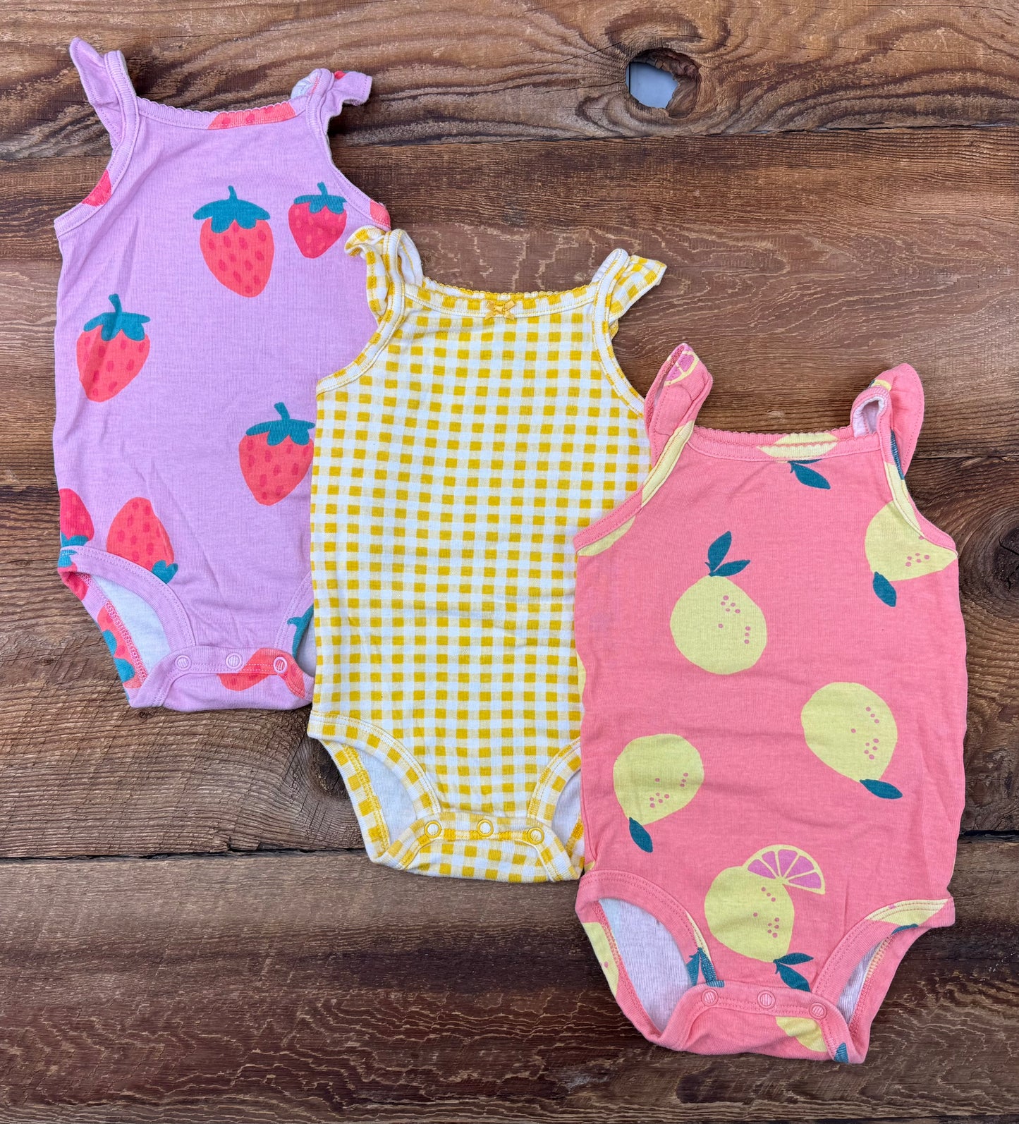Carter’s 6M Fruity Bodysuit Set
