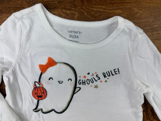 Carter’s 2T Ghouls Rule Shirt