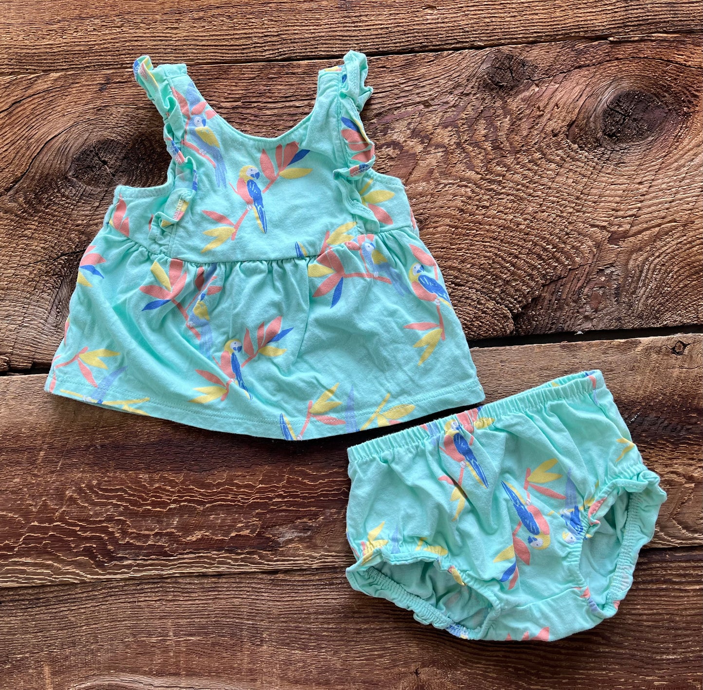 Carter’s 6M Parrot Outfit