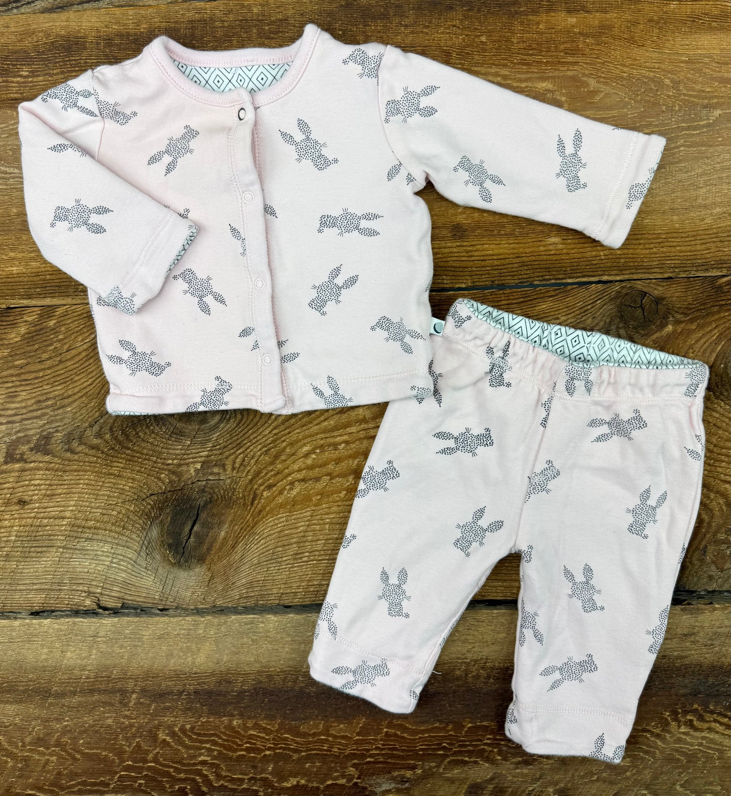 Petit Lem 3-6M Reversible Outfit