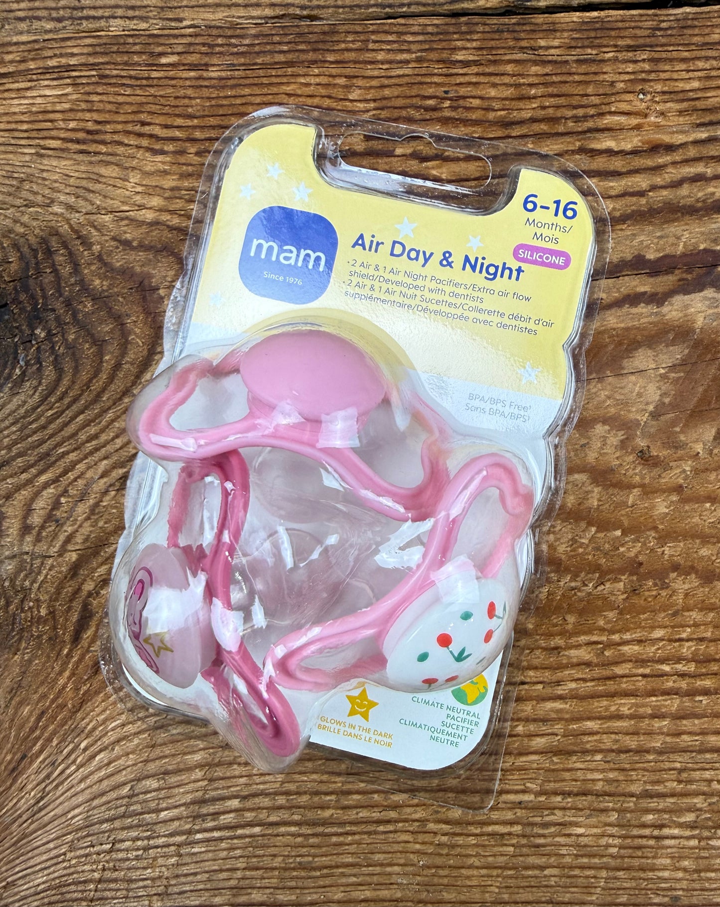 Mam 6-16M Air Day & Night Soother Set