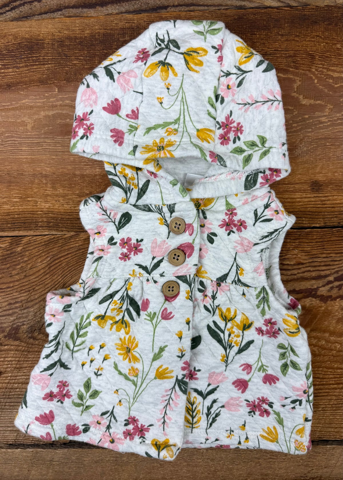 Carter's 3M Floral Vest