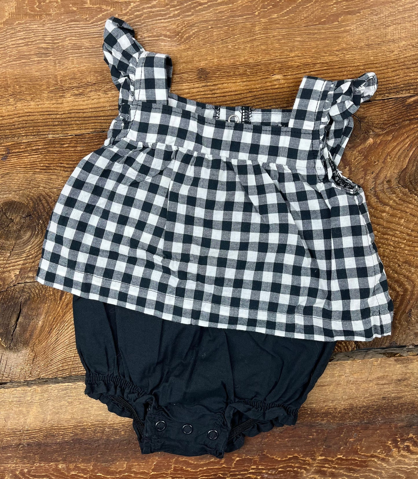 Carter’s NB Plaid Romper