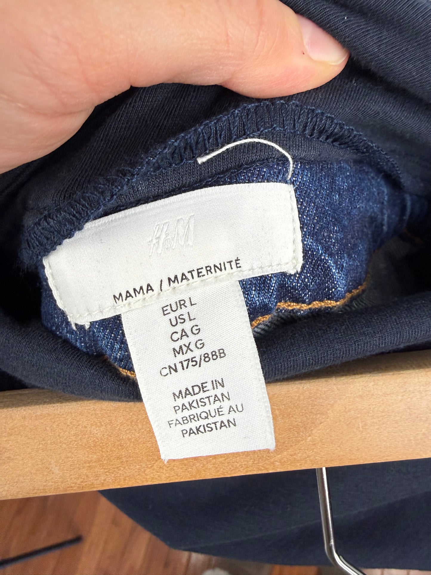 H&M Maternity Large Mom Jean