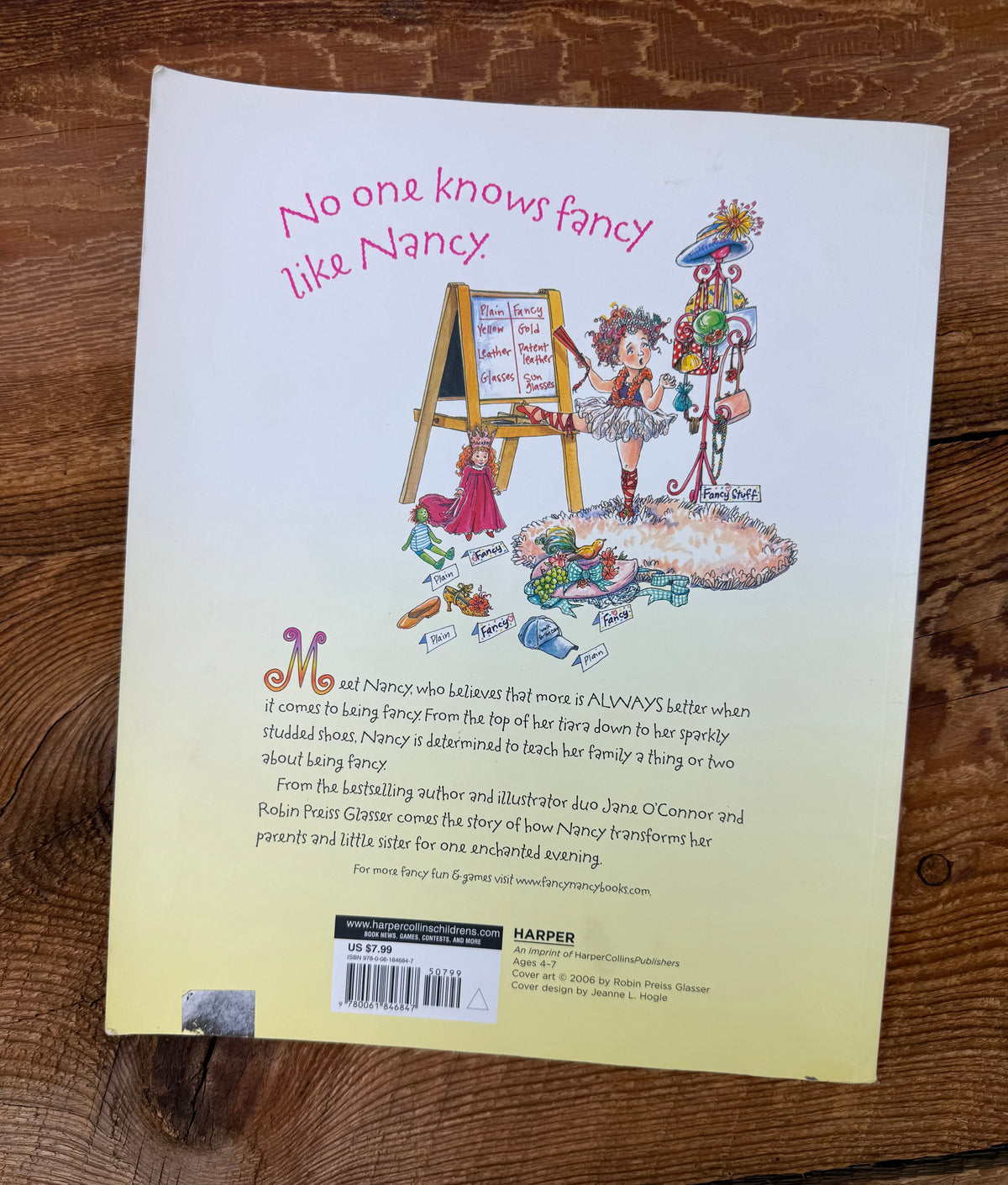 Fancy Nancy, Jane O'Connor Book