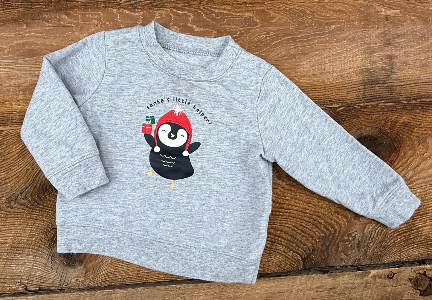 Carter’s 12M Santa’s Helper Crewneck