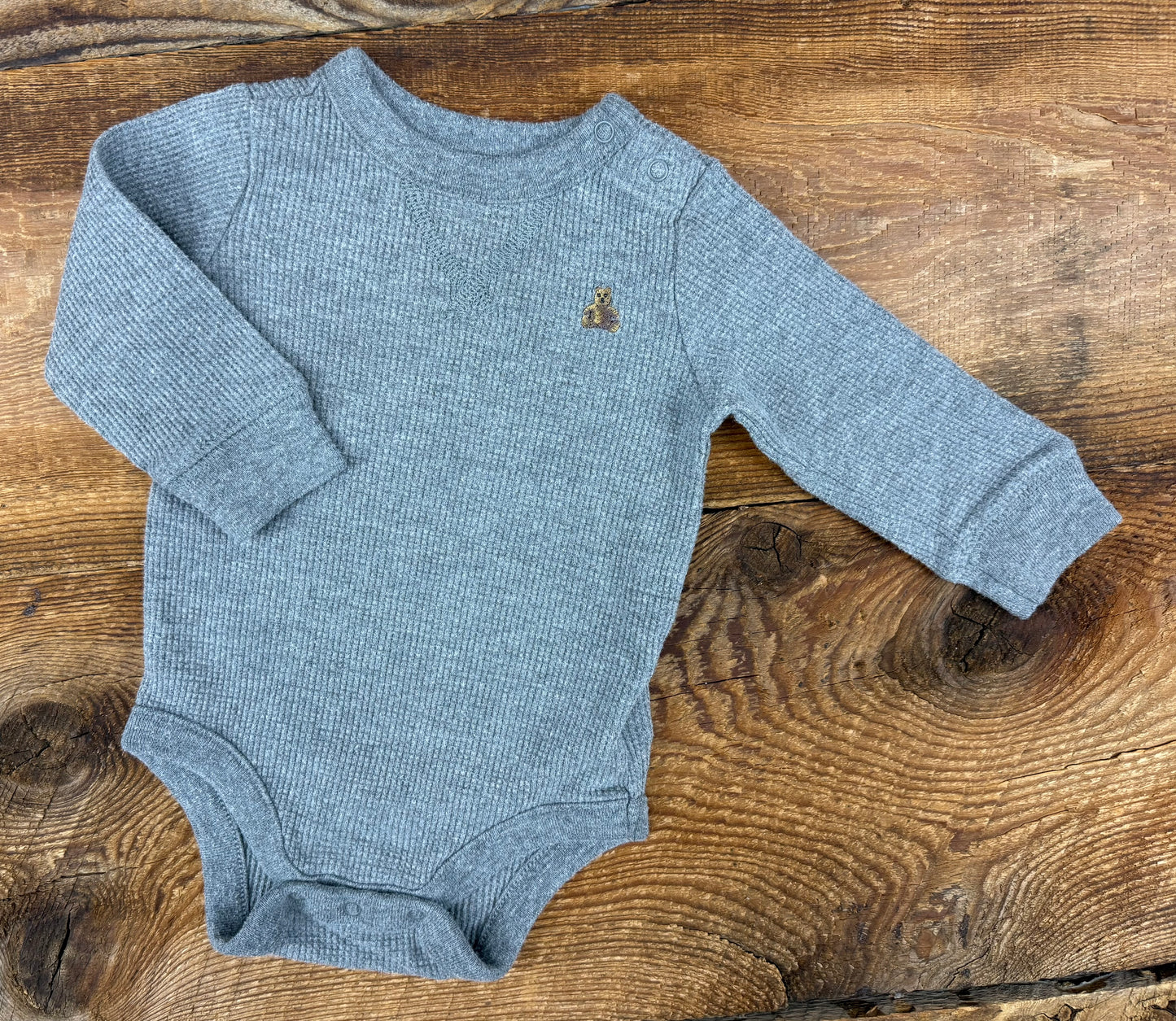 Gap 3-6M Waffle Knit Onesie