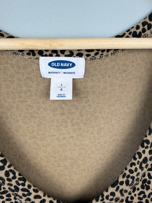 Old Navy Maternity Large Animal print Tank