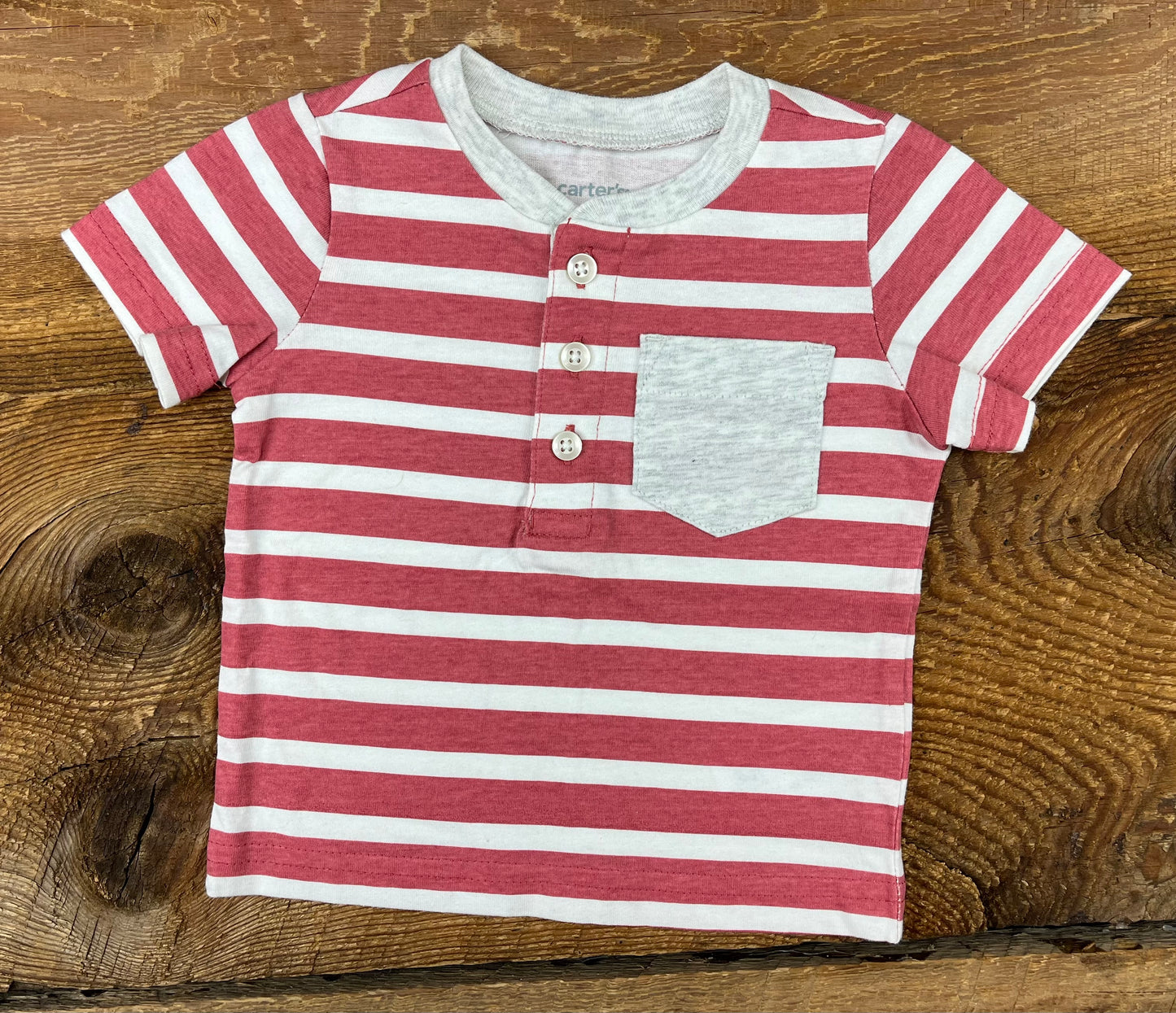 Carter’s 3M Striped Pocket Tee