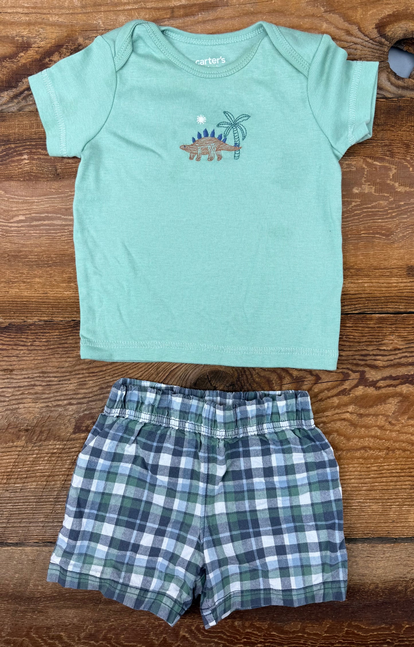 Child of Mine 6-9M Dino Outfit