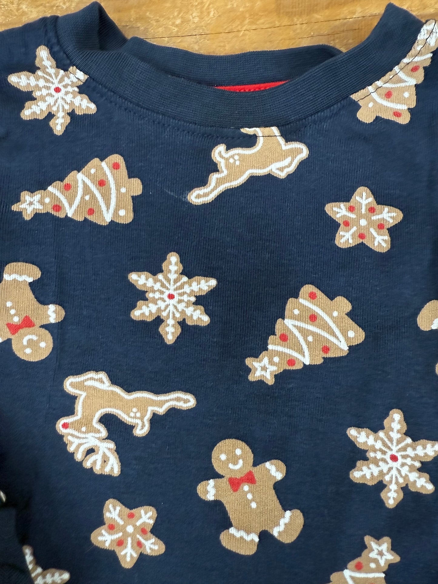 George 2T Christmas Cookie Pajamas