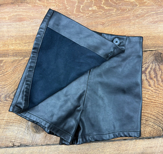 Old Navy XS (5) Faux Leather Skort