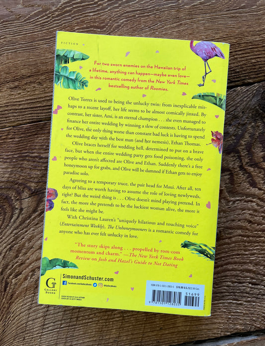 The Unhoneymooners, Christina Lauren Book