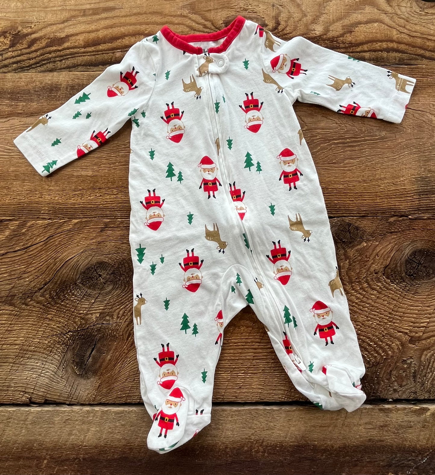 Child of Mine 0-3M Santa Sleeper