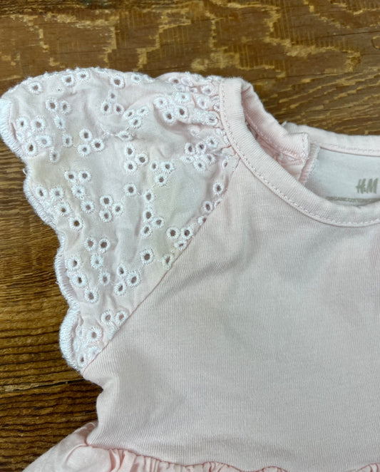 H&M 2-4M Eyelet Dress