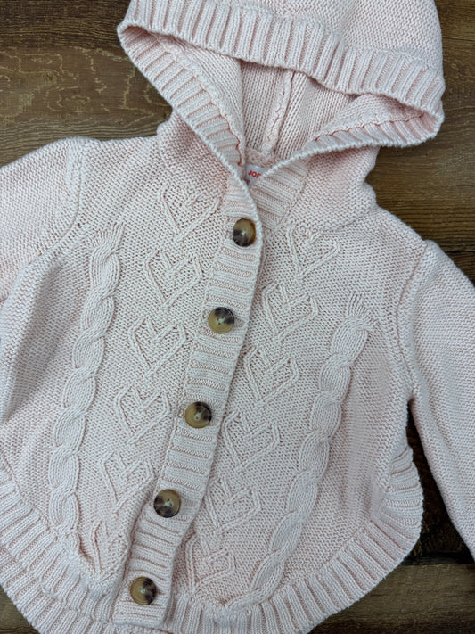 Joe Fresh 18-24M Knit Hooded Sweater